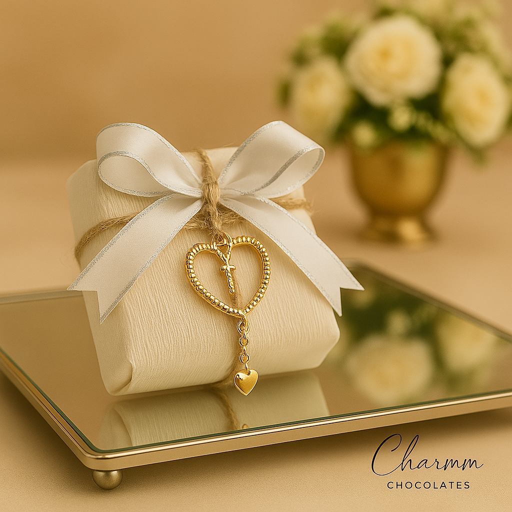 Elegante arranjo de chocolates
