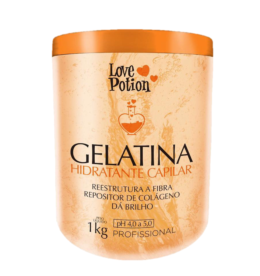 Gelatina Hidratante Capilar De Maça Love Potion 1Kg
