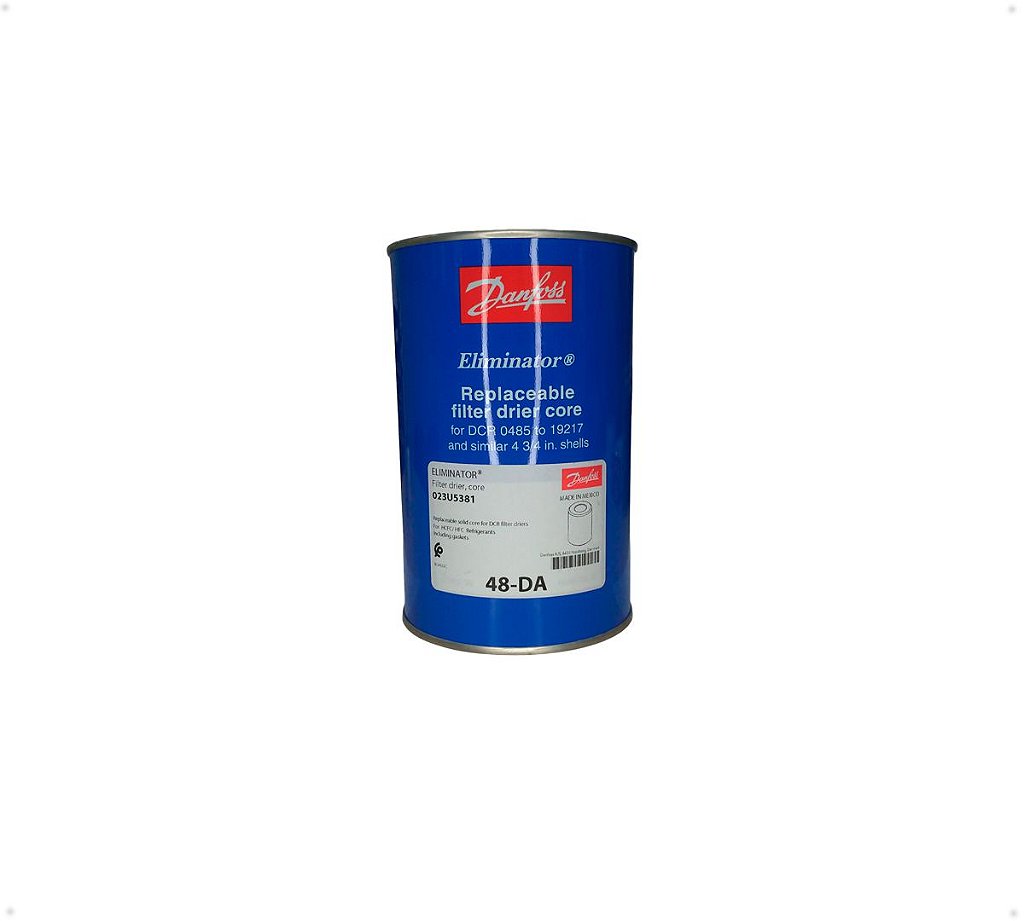 Núcleo Filtrante Secador Danfoss com Gaxeta - 023U5381 - Cibrel
