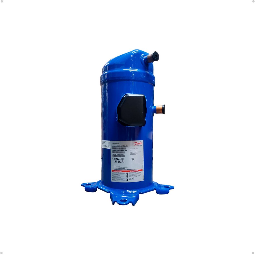 Compressor Scroll Danfoss 7,5HP Trifásico 380V 460V - HLM081T4LC6