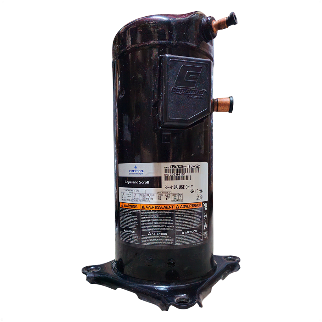 Compressor Scroll Copeland 5TR ZP57 380v Trifásico R410a - Cibrel
