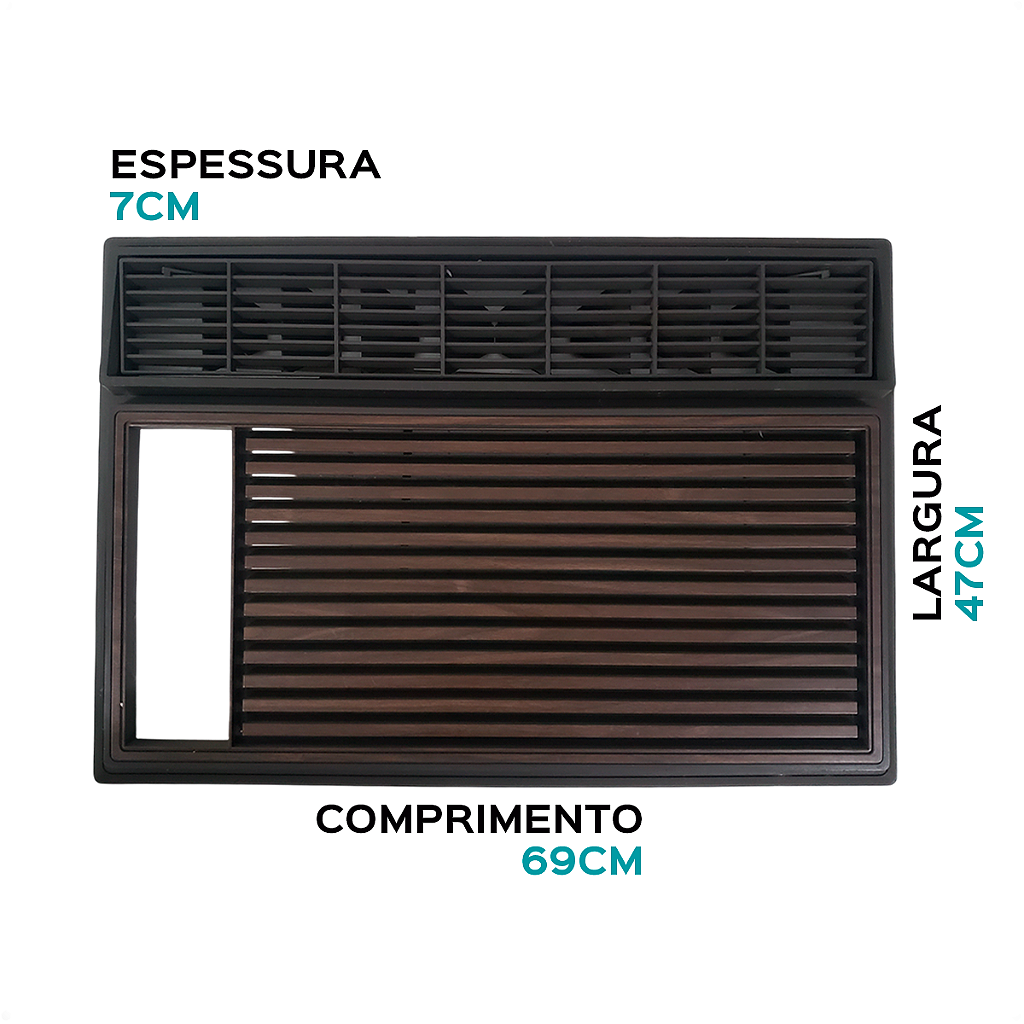 Frente Plástica Ar Springer Export/Top Line 18 a 21.000 BTU/h - Cibrel
