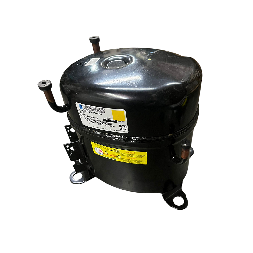 Compressor Tecumseh R-404A R-134A TYA4489YES 1HP 220V - Cibrel