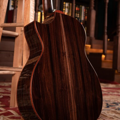 “AAA” Grade Solid Pau Ferro Back and Sides