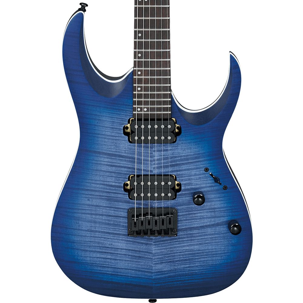 Guitarra Ibanez RGA42FM BLF Blue Lagoon Burst Flat - Guitar Shop