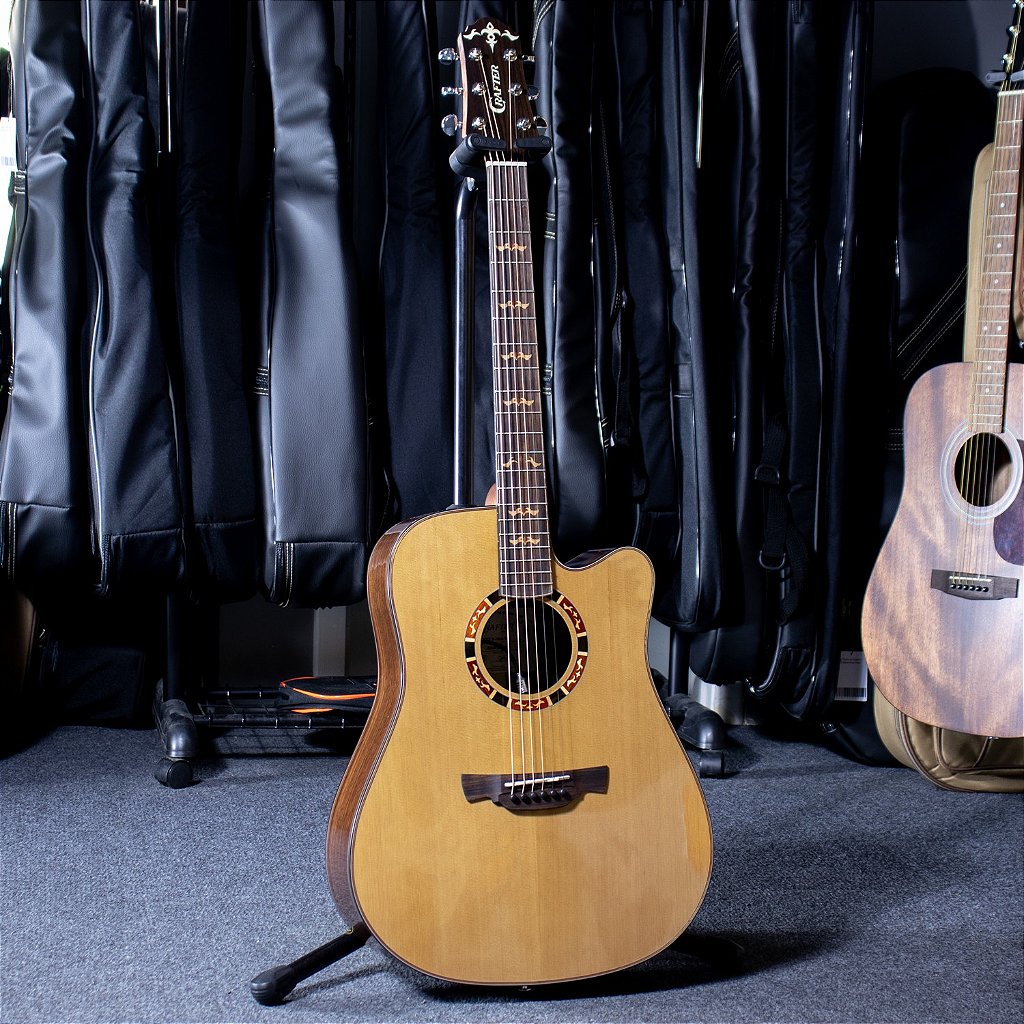 Viol o Crafter STG D 18ce PRO Solid Cedar Natural Gloss