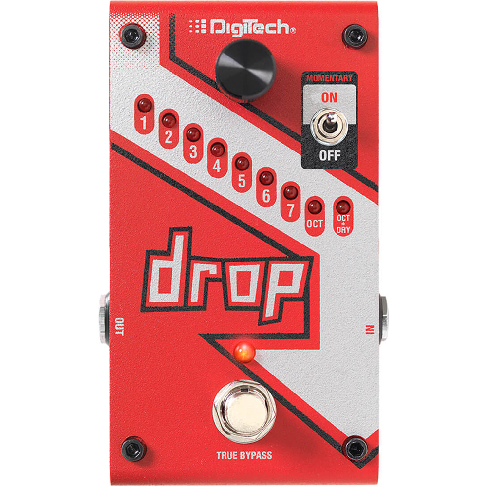 ギター Digitech drop Pedal Digitech Drop V2 - Polyphonic Drop Tune - Guitar Shop CE