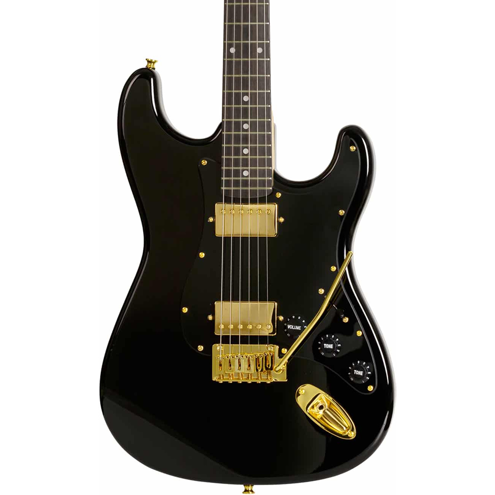 Guitarra Seizi Vintage Ronin Black Gold c/ Bag - Guitar Shop CE