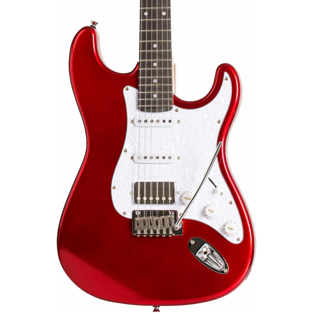 Guitarra Seizi Vintage Budokan Candy Apple Red c/ Bag
