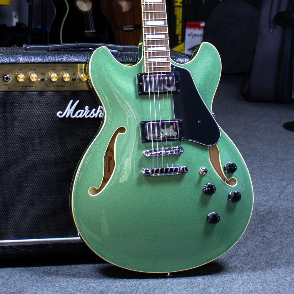 Guitarra Ibanez AS73 OLM Olive Metallic - semi hollow - Guitar