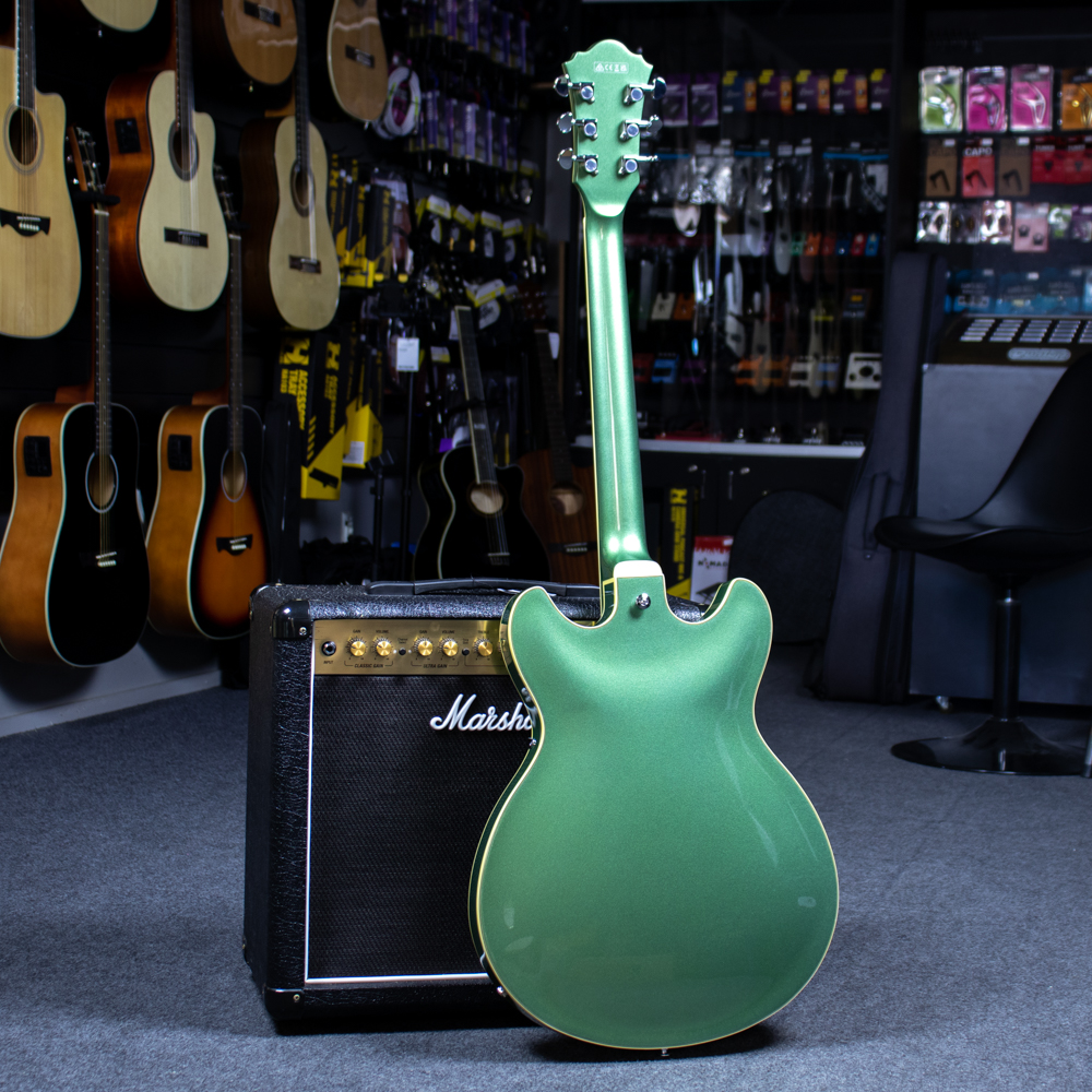 Guitarra Ibanez AS73 OLM Olive Metallic - semi hollow - Guitar