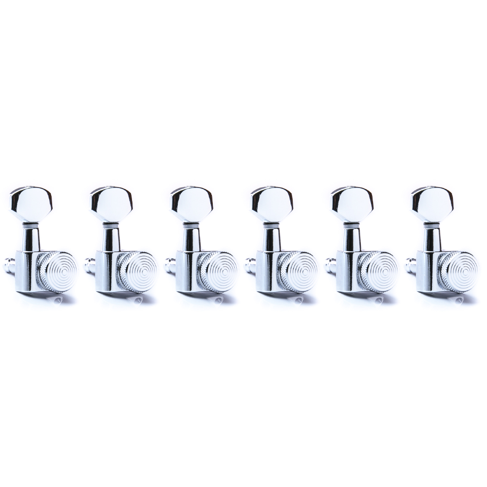 Tarraxa Para Guitarra Blindada Com Trava Cromada L6 Spirit J07LKJ