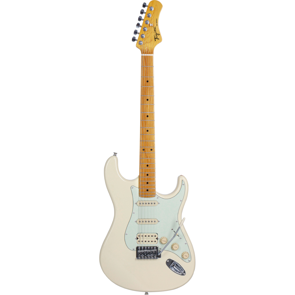 Guitarra Tagima TG-540 Strato HSS Olympic White Escala Clara