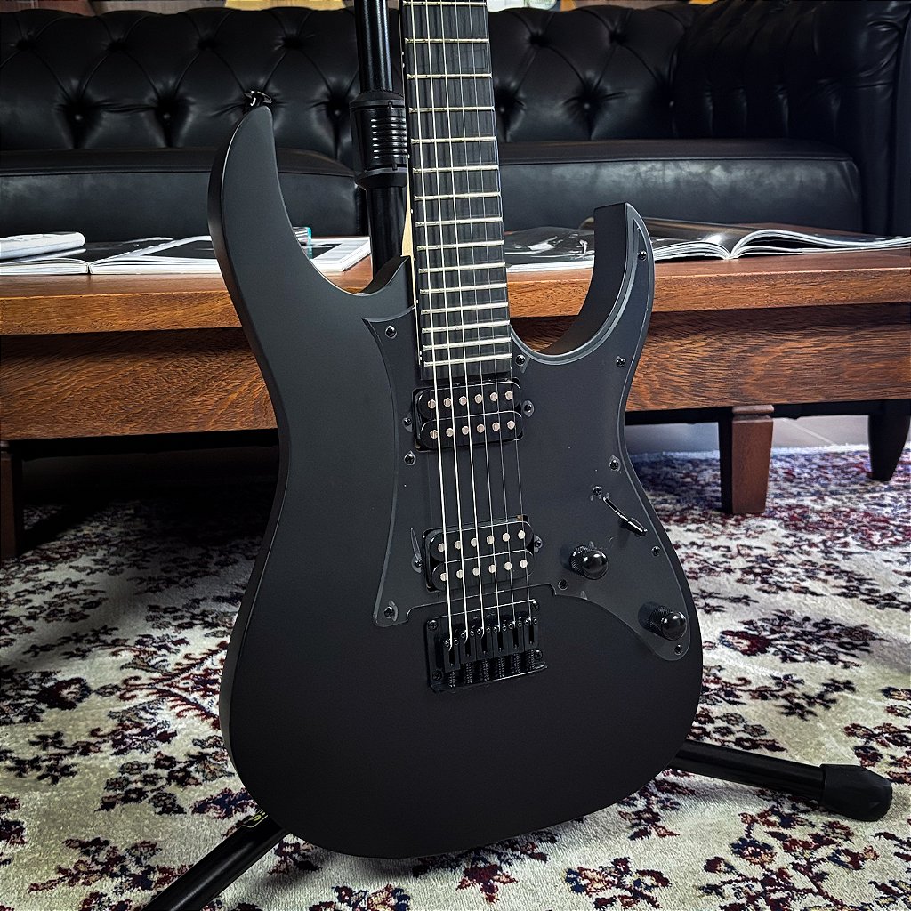 Guitarra Ibanez Gio GRGR131EX-BKF Black Flat - Guitar Shop CE
