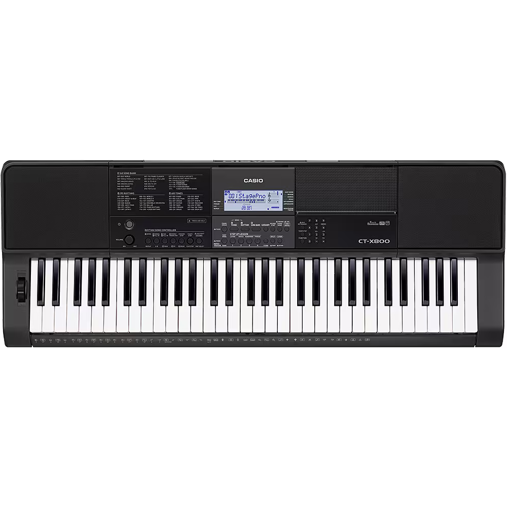 Teclado Musical Casio CT-X800 61 teclas sensitivas - Guitar Shop