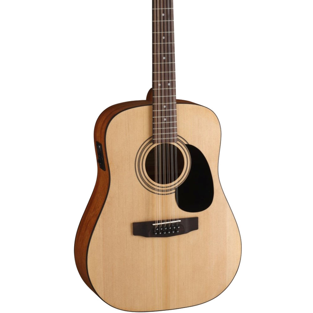 Violão 12 Cordas Cort AD810-12E OP Spruce Open Pore Folk - Guitar
