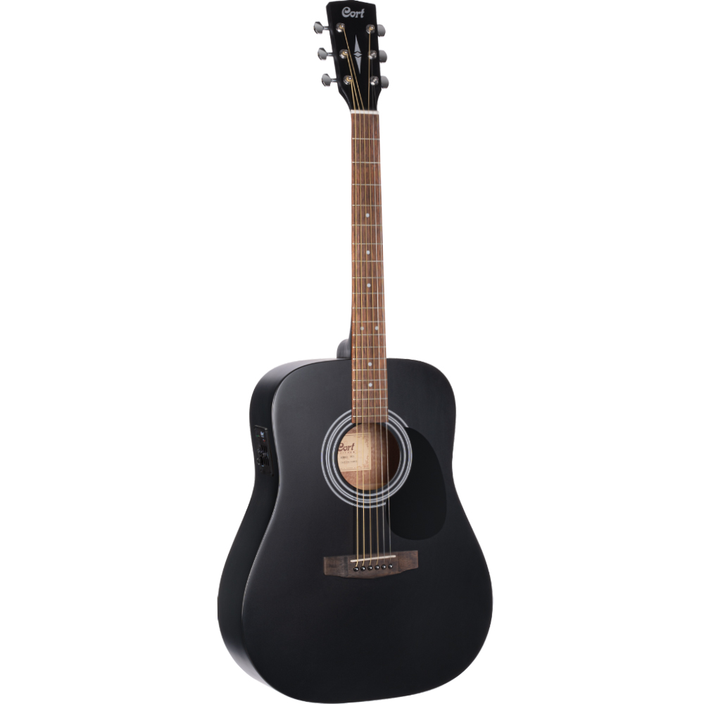 Violão Cort AD810E BKS Spruce Black Satin Folk - Guitar Shop CE