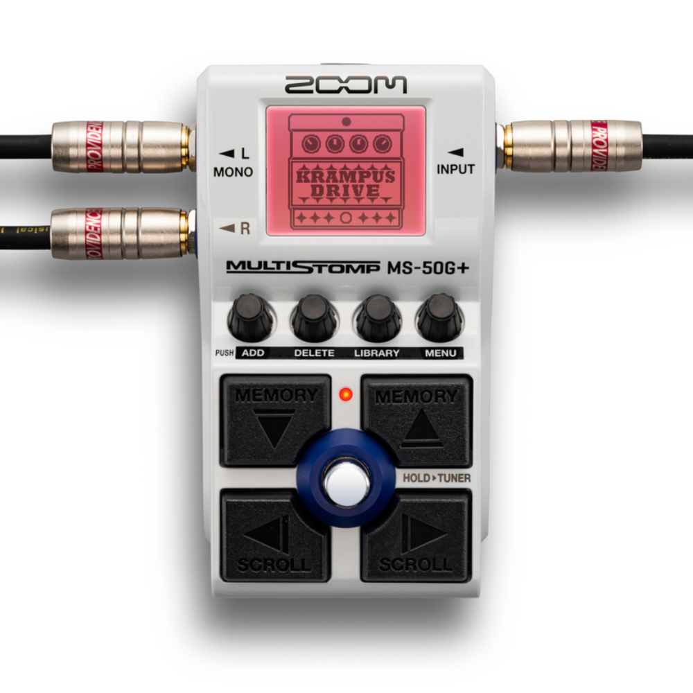 Pedal Zoom MultiStomp MS-50G+ Multi-efeitos para Guitarra - Guitar