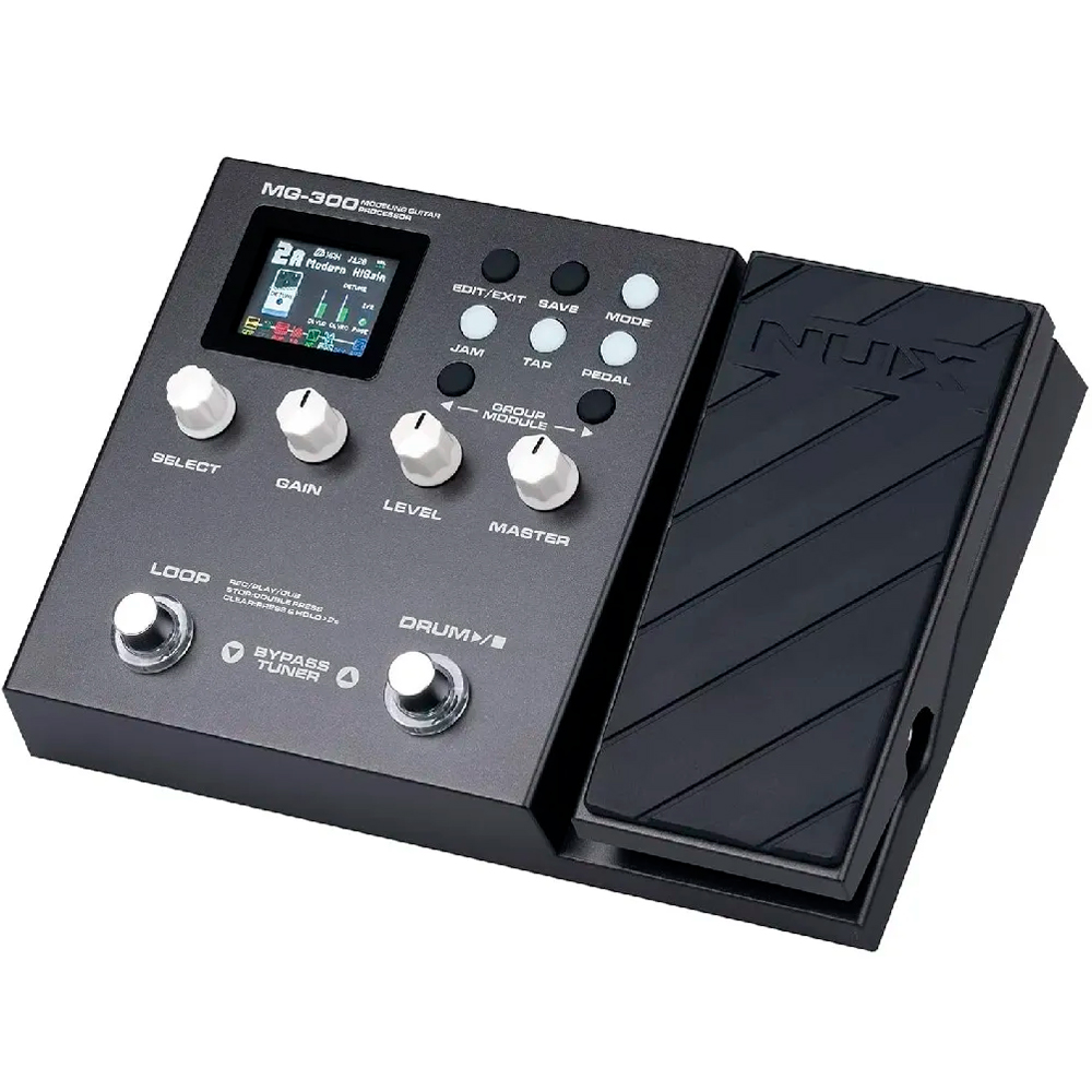 ギター Nux mg-300 Pedaleira NUX MG-300 - Multi-efeitos para Guitarra - Guitar Shop