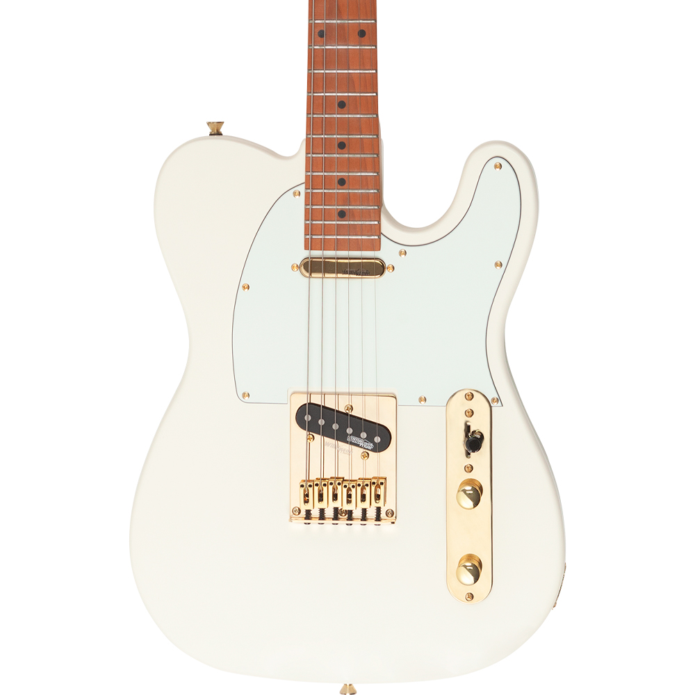 Guitarra Benson Tele Hardy Series 904 Olympic White Gold - T 904 M