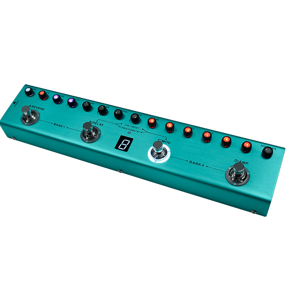 Pedaleira M-Vave Tank-G Multi-efeitos para Guitarra - Guitar Shop