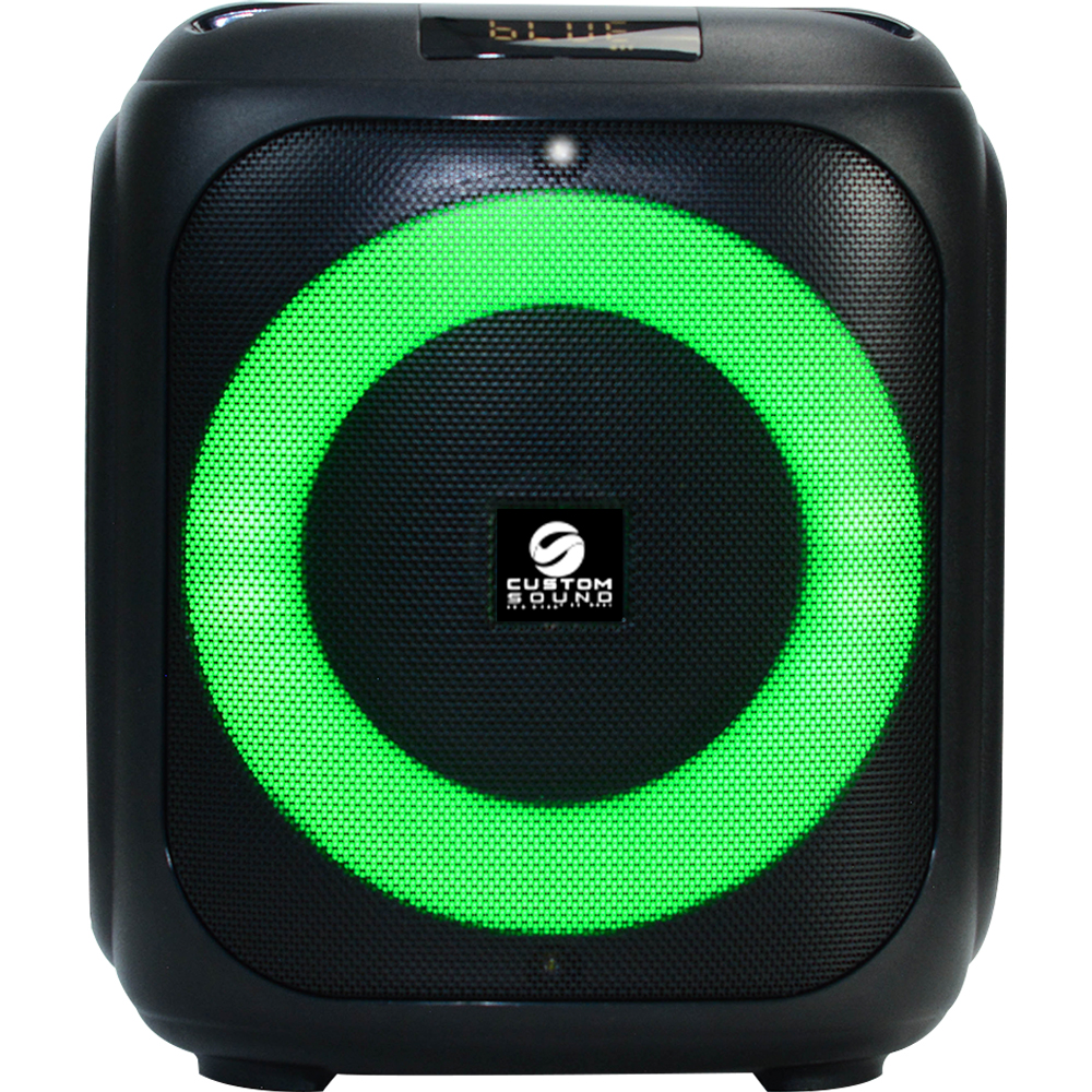 Caixa Ativa Custom Sound Club Box CSBT-6 - bateria - bluetooth