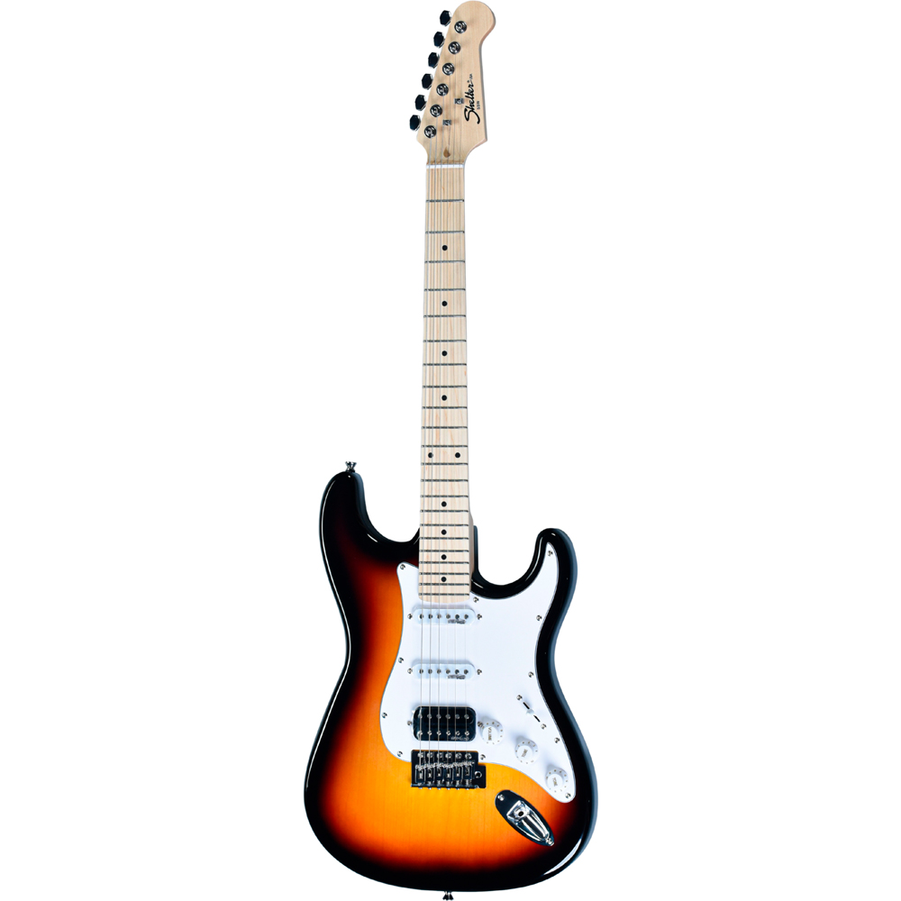 Guitarra Shelter SSW Strato HSS 3 Tone Sunburst - SSW 3TS - Guitar