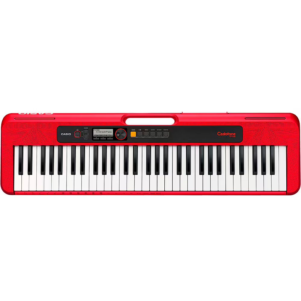 カシオ カシオトーン　Casiotone CT-S200 RED 赤 Teclado Musical Casio Casiotone CT-S200 Vermelho 61 teclas