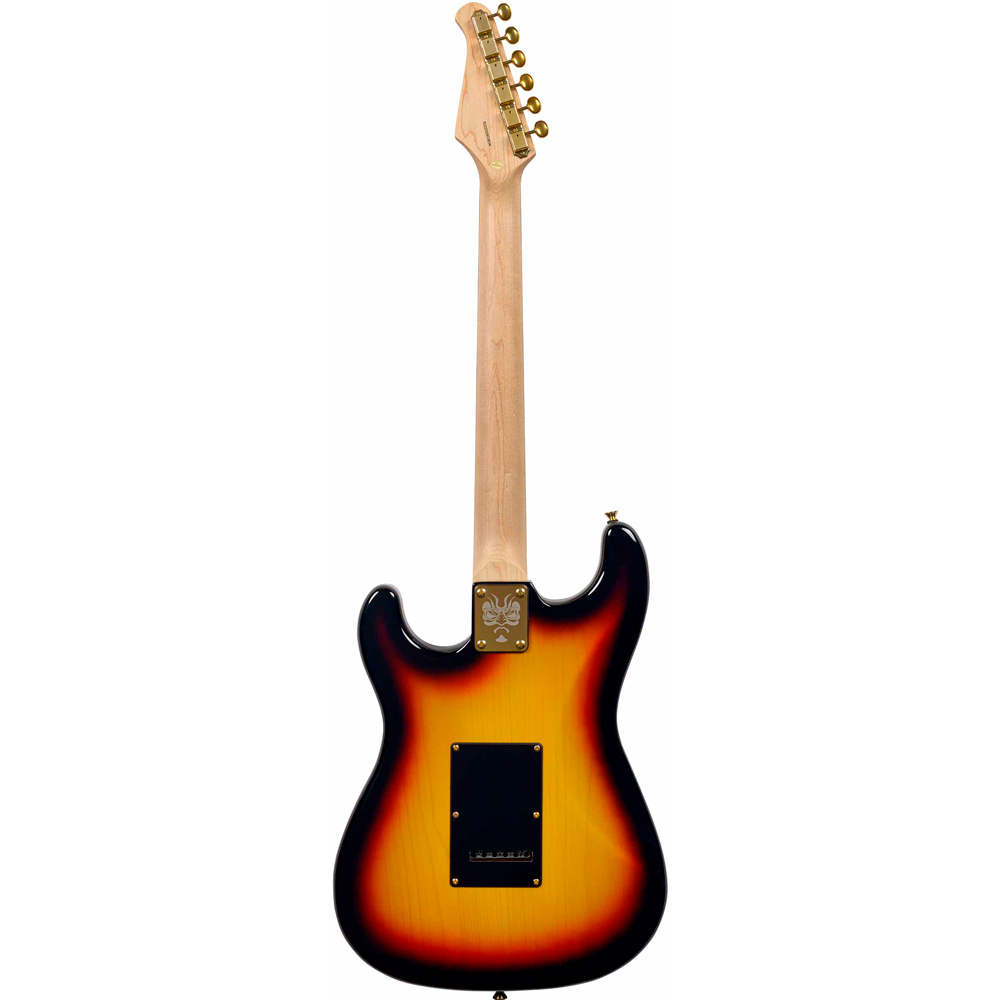 Guitarra Seizi Vintage Shinobi Ash Sunburst PH Gold c/ Bag