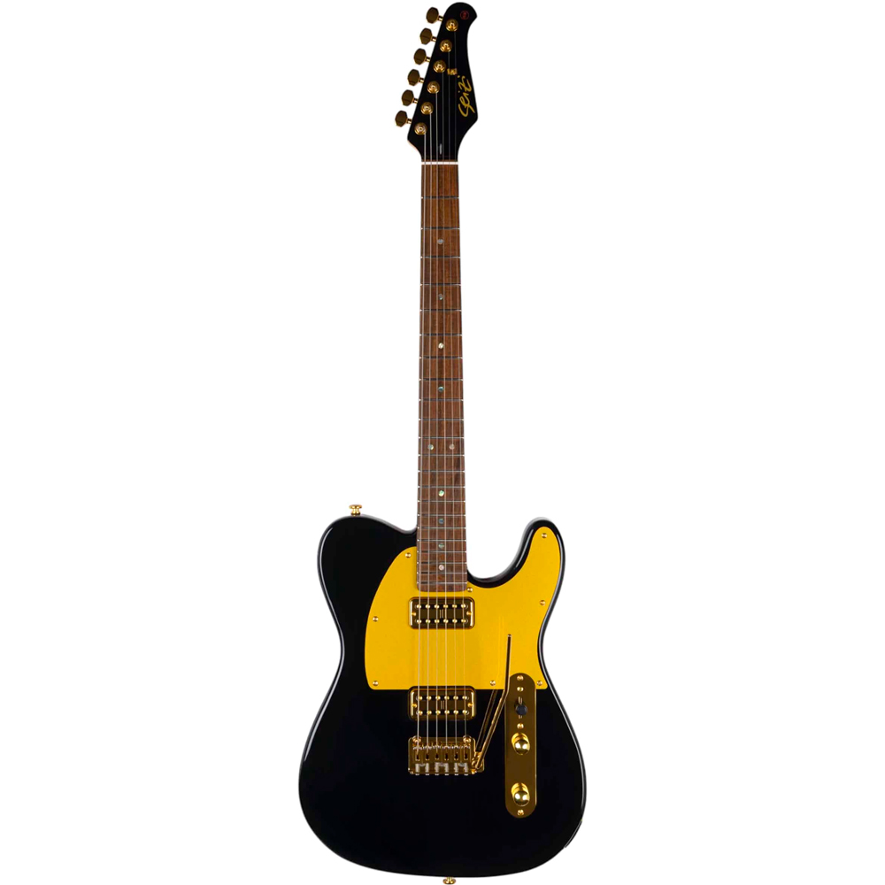 Guitarra Seizi Vintage Bonsai Black Gold c/ Bag - Guitar Shop CE