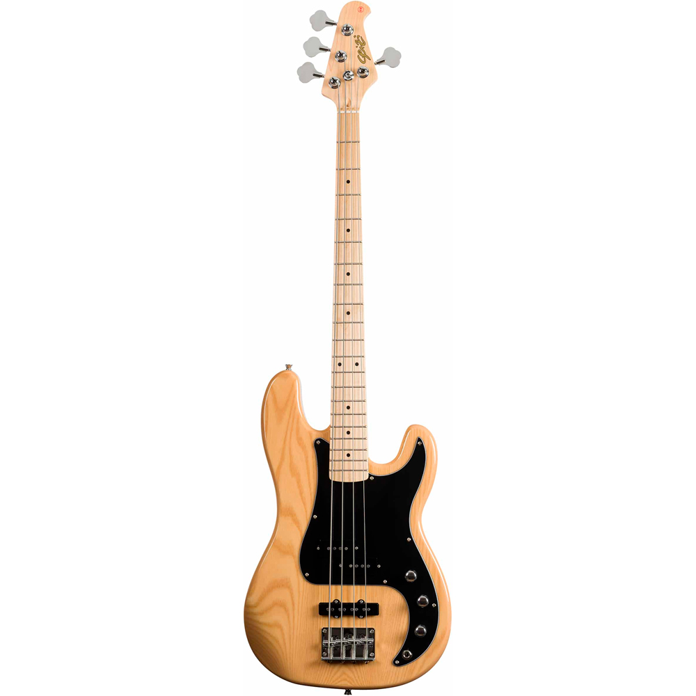 Baixo 4 Cordas Seizi Nikko 4 PJ Ash Natural c/ Bag - Guitar Shop