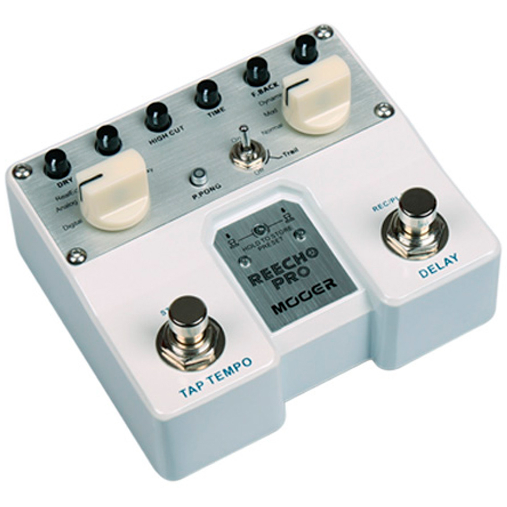 Pedal Mooer Twin Reecho Pro Delay c/ Tap Tempo - Guitar Shop CE
