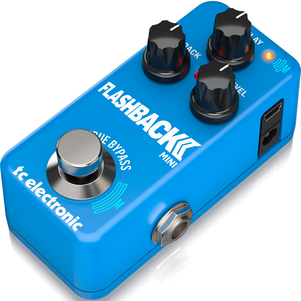 ギター tc electronic FLASHBACK MINIDELAY PEDAL GUITARRA TC ELECTRONIC FLASHBACK MINI DELAY - PEDAL GUITARRA