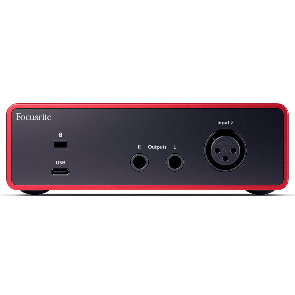 Interface de Audio Focusrite Scarlett Solo 4a Geração - USB - 2