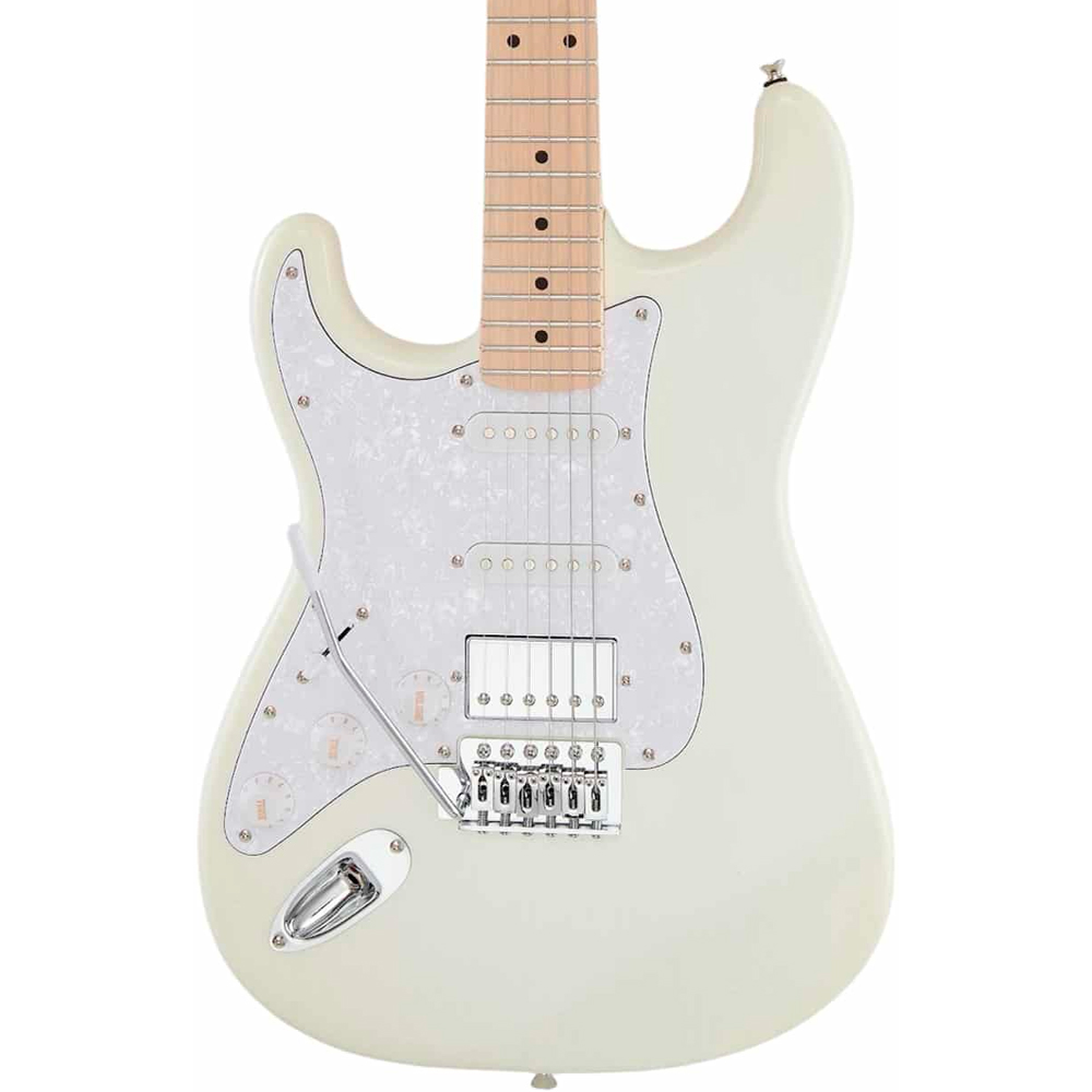 Guitarra Seizi Fun Katana Musashi HSS Snow White Sparkle Maple c