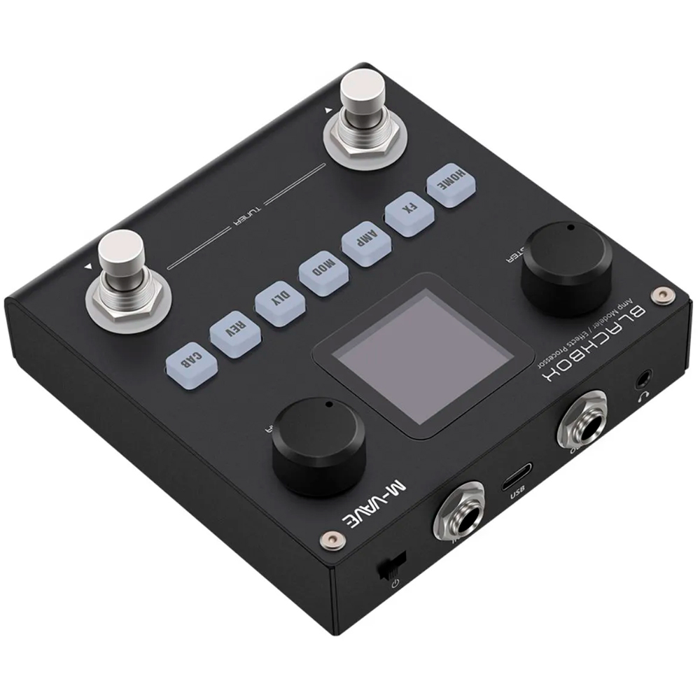 M-VAVE BLACKBOX マルチエフェクター Pedaleira M-Vave Blackbox Multi-Efeitos para Guitarra, Baixo e