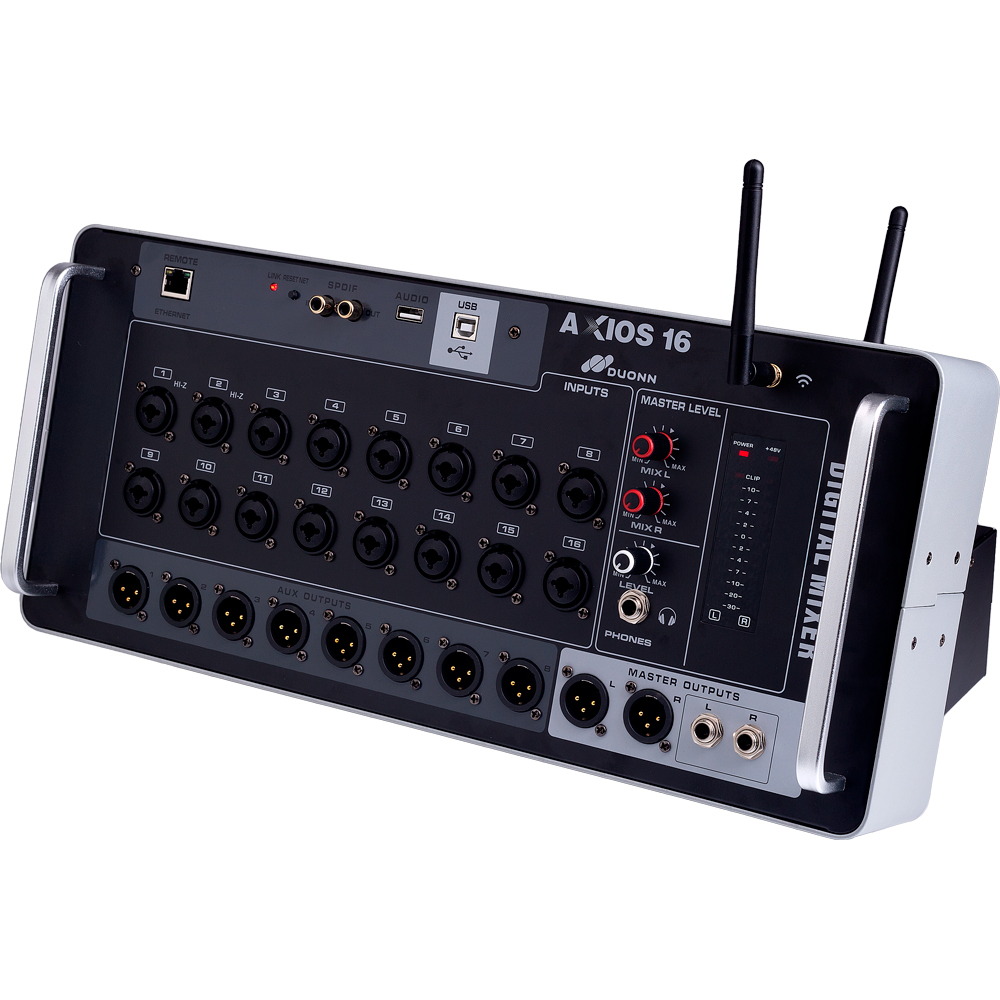 DUO men 5個セット Mesa de Som Digital Duonn Axios 16 - 16 Canais - 8 Auxiliares