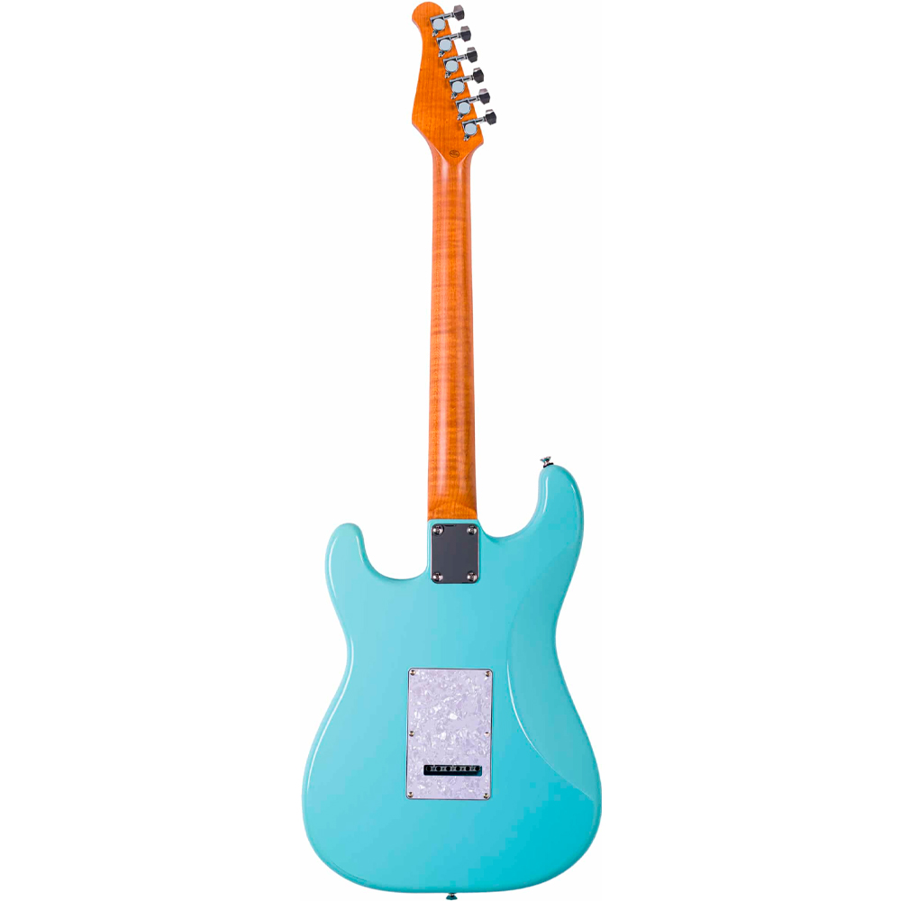 Guitarra Seizi Fun Vintage Budokan Daphne Blue Roasted Maple c