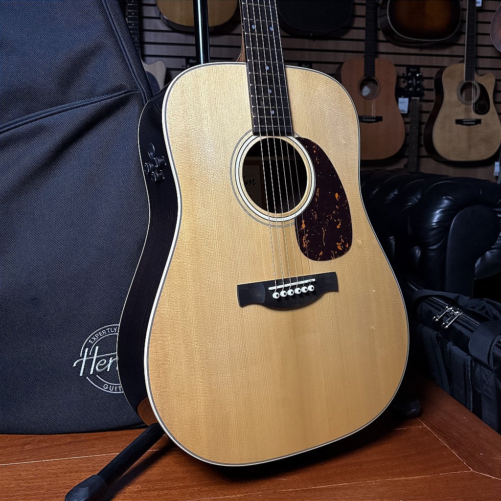 Violão Hertom Dreadnought Stage Natural Solid Spruce / Rosewood B