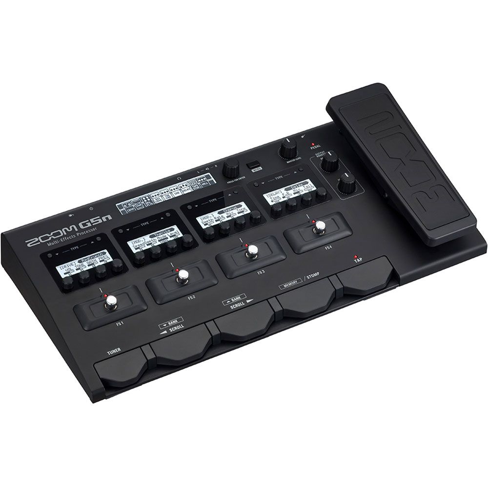 Pedaleira Zoom G5n Multi-Effects Processor - multi efeitos para