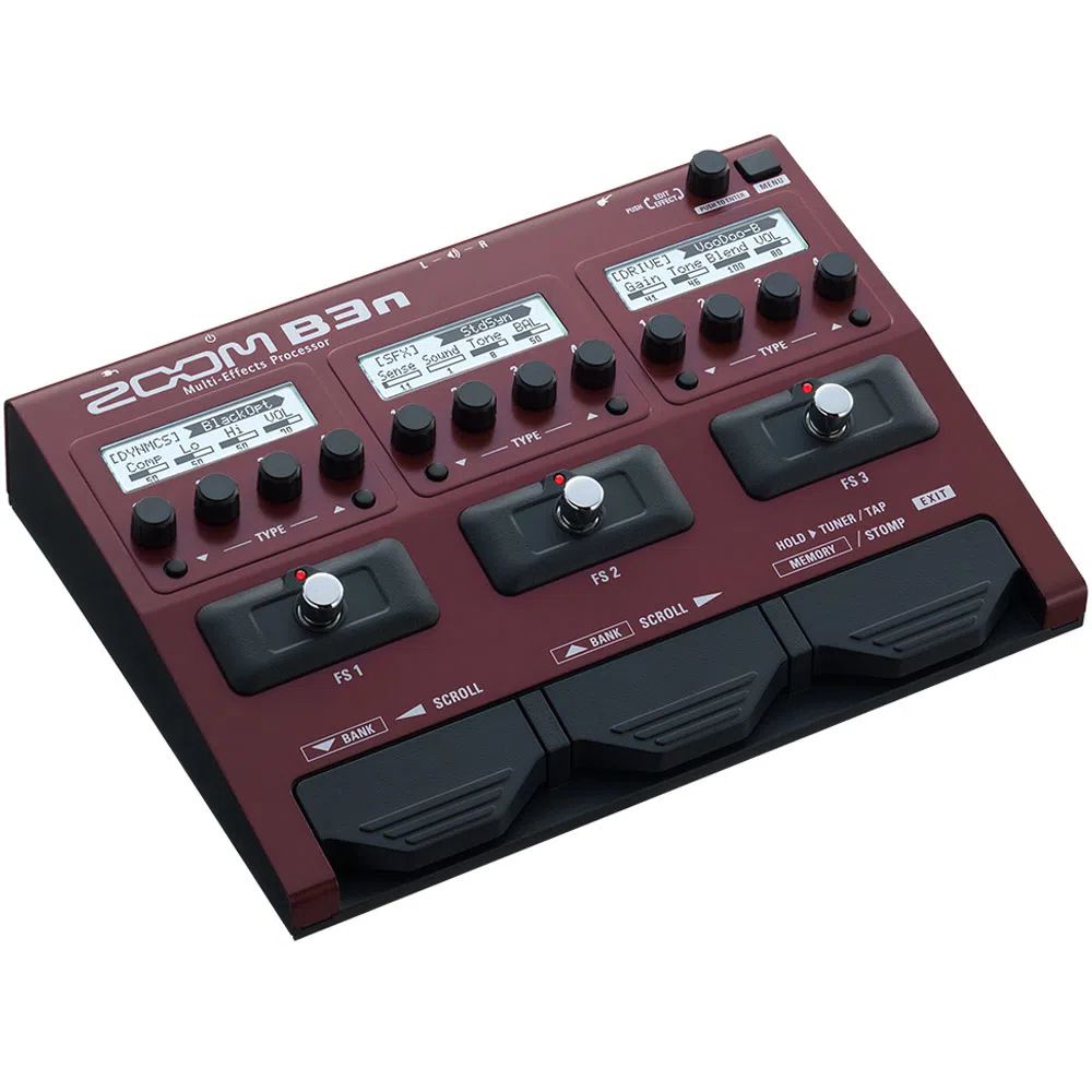 Zoom Pedaleira B3n ZOOM ベース B3n de Loja | CE Shop Guitar - Baixo para ベース