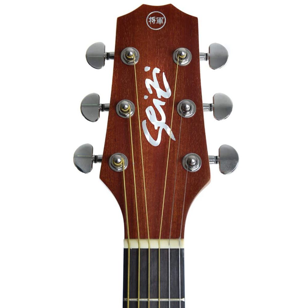 tokino_nagare　O-WAY　3点セット Violão Seizi NEO Tokyo Folk Cutaway Mahogany Satin Com Bag