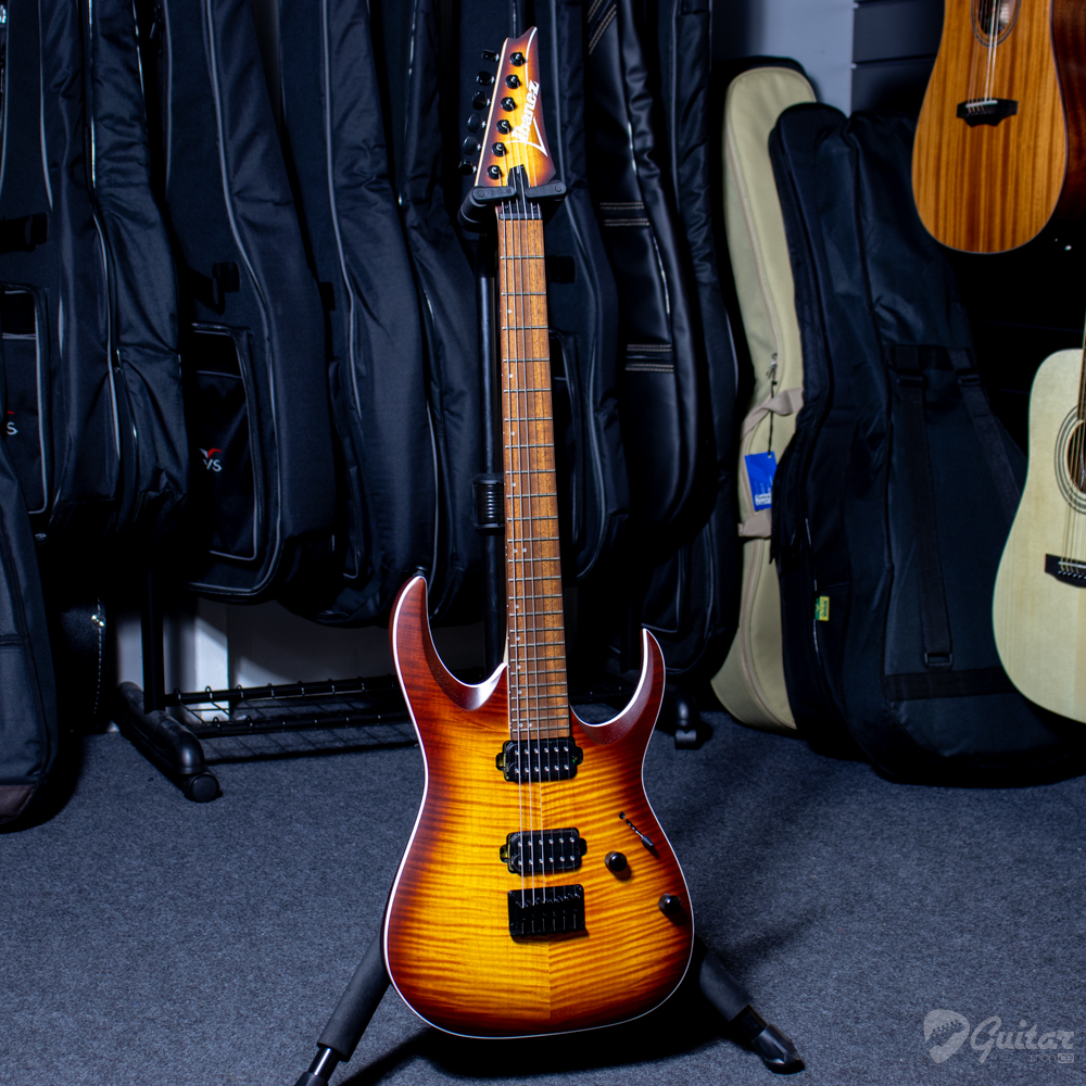 Guitarra Ibanez RGA42FM DEF Dragon Eye Burst Flat - Guitar Shop CE