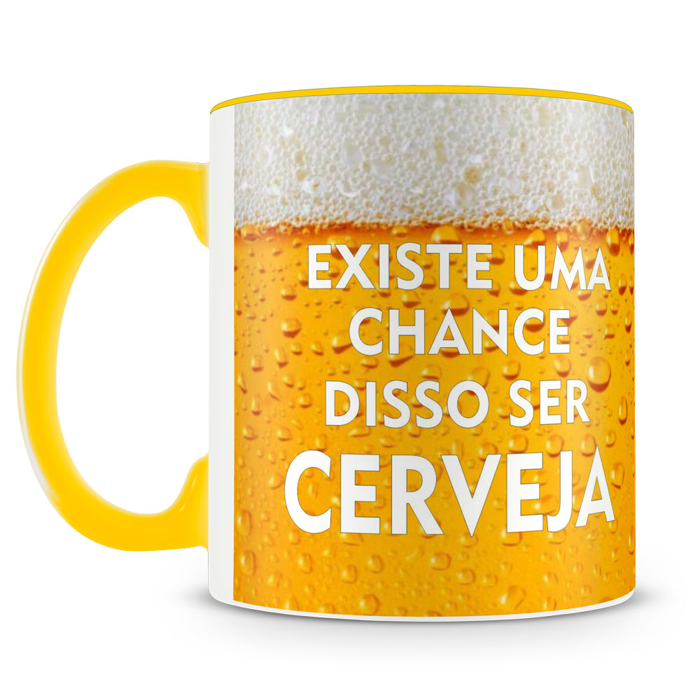 Caneca Chance Disse ser Cerveja Caneca Personalizada para Todas