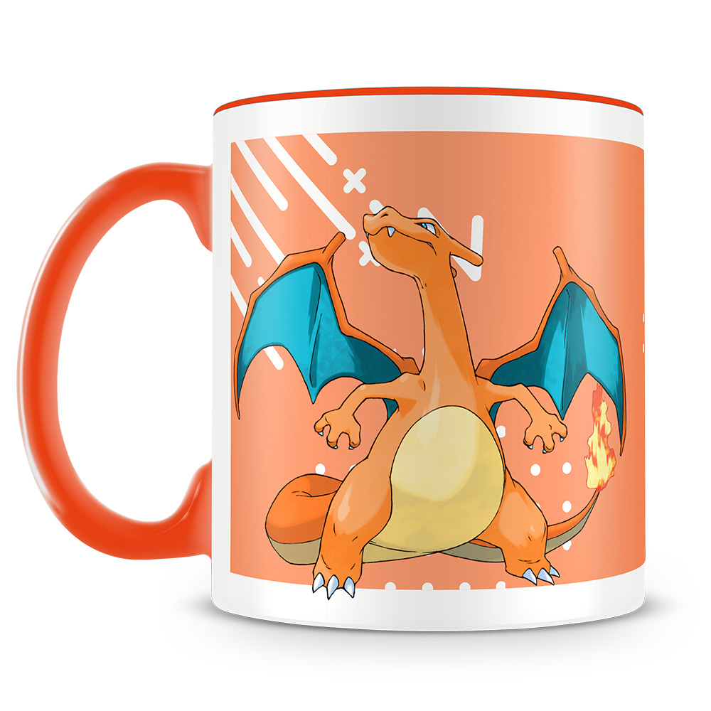 Caneca Pokémon Charizard - Caneca Personalizada para Todas as