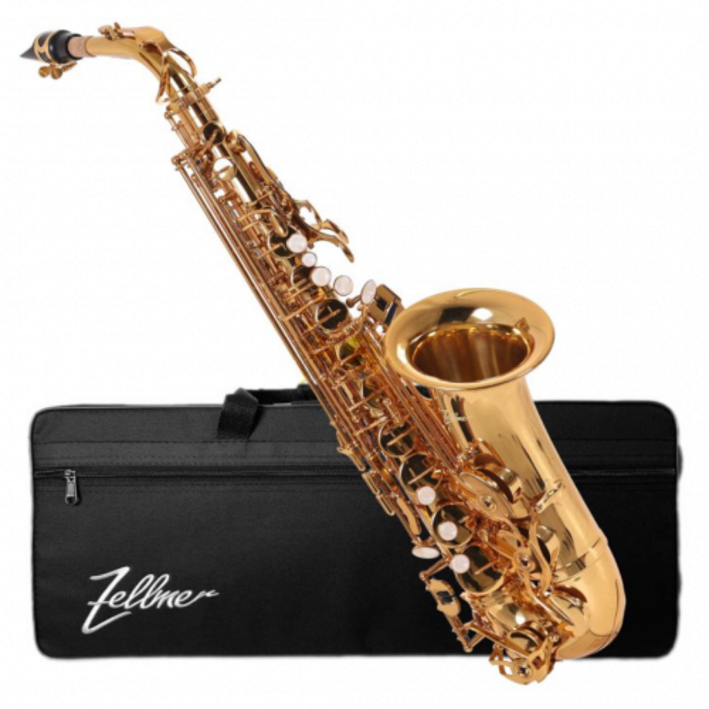 Saxofone Alto Afinação Mib (Eb) Zellmer ZAS600L Laqueado - King