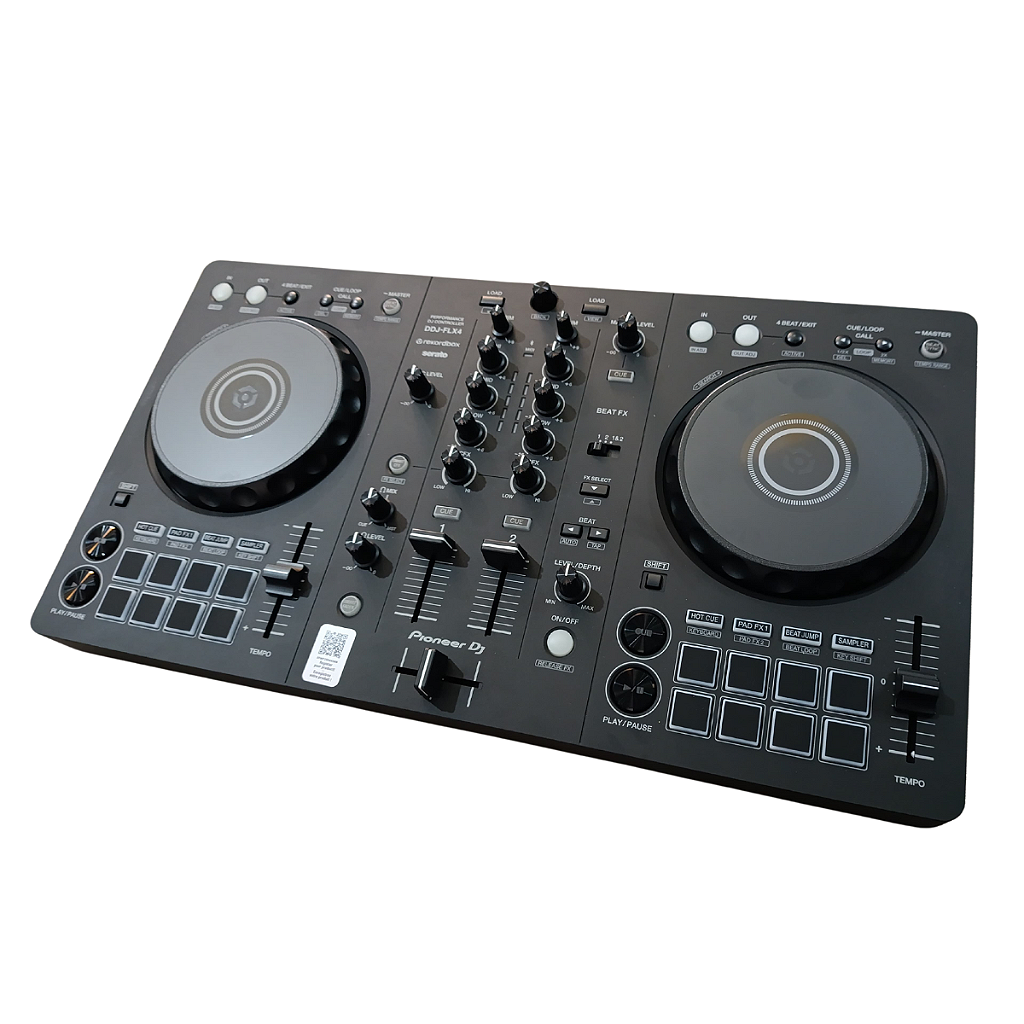 Controladora Pionner Dj DDJ FLX4 Rekordbox 2 Decks Serato - King
