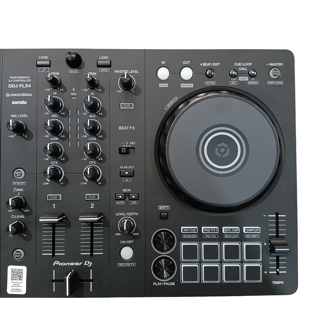 Controladora Pionner Dj DDJ FLX4 Rekordbox 2 Decks Serato - King