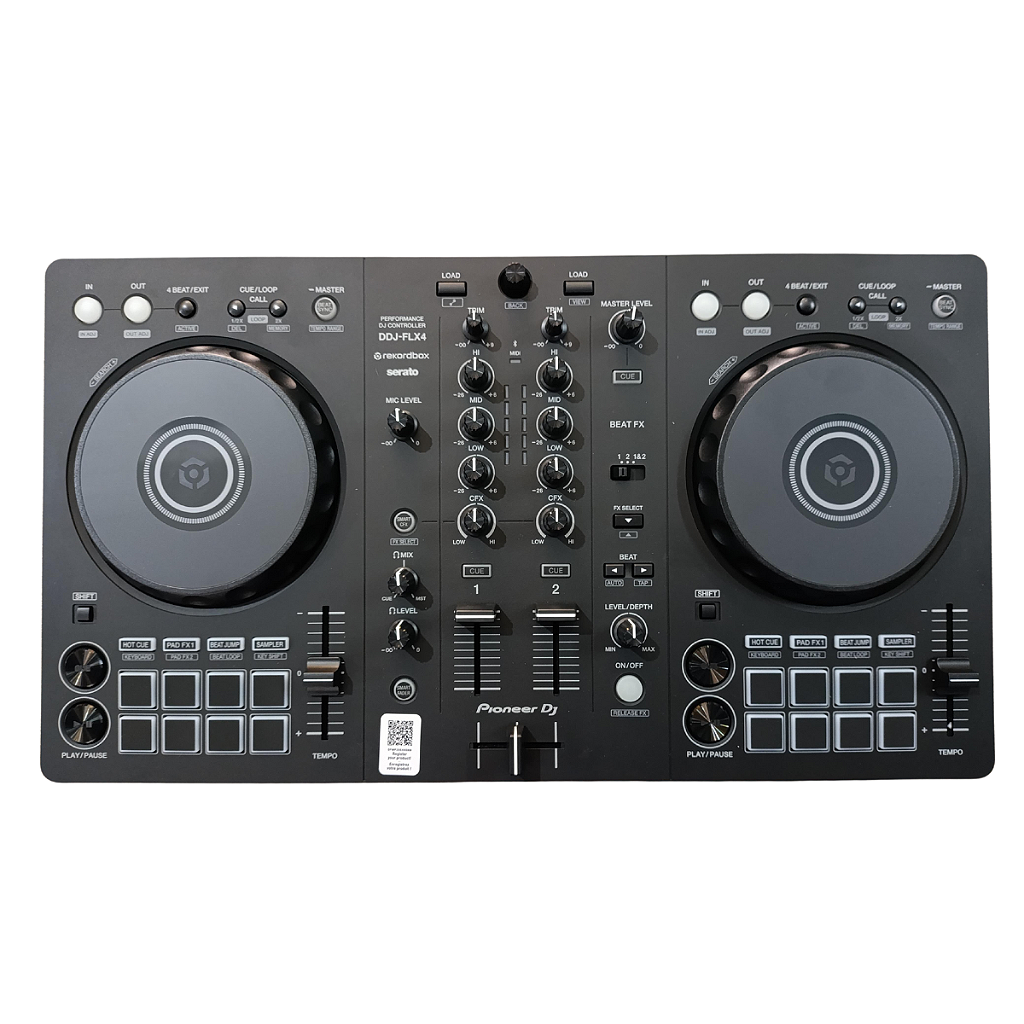 Controladora Pionner Dj DDJ FLX4 Rekordbox 2 Decks Serato - King