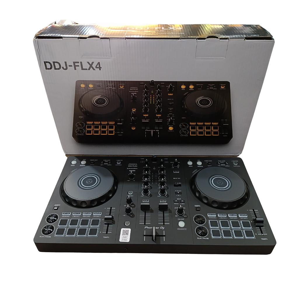 Controladora Pionner Dj DDJ FLX4 Rekordbox 2 Decks Serato - King
